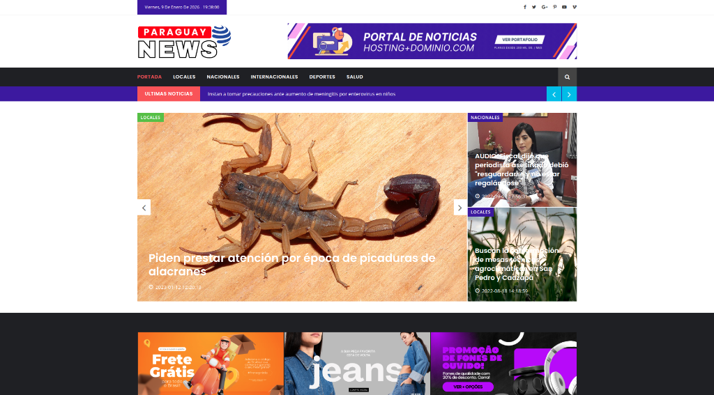 Diseño Paraguay News 1